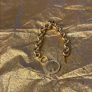 Gold Tree of Life Charm Bracelet